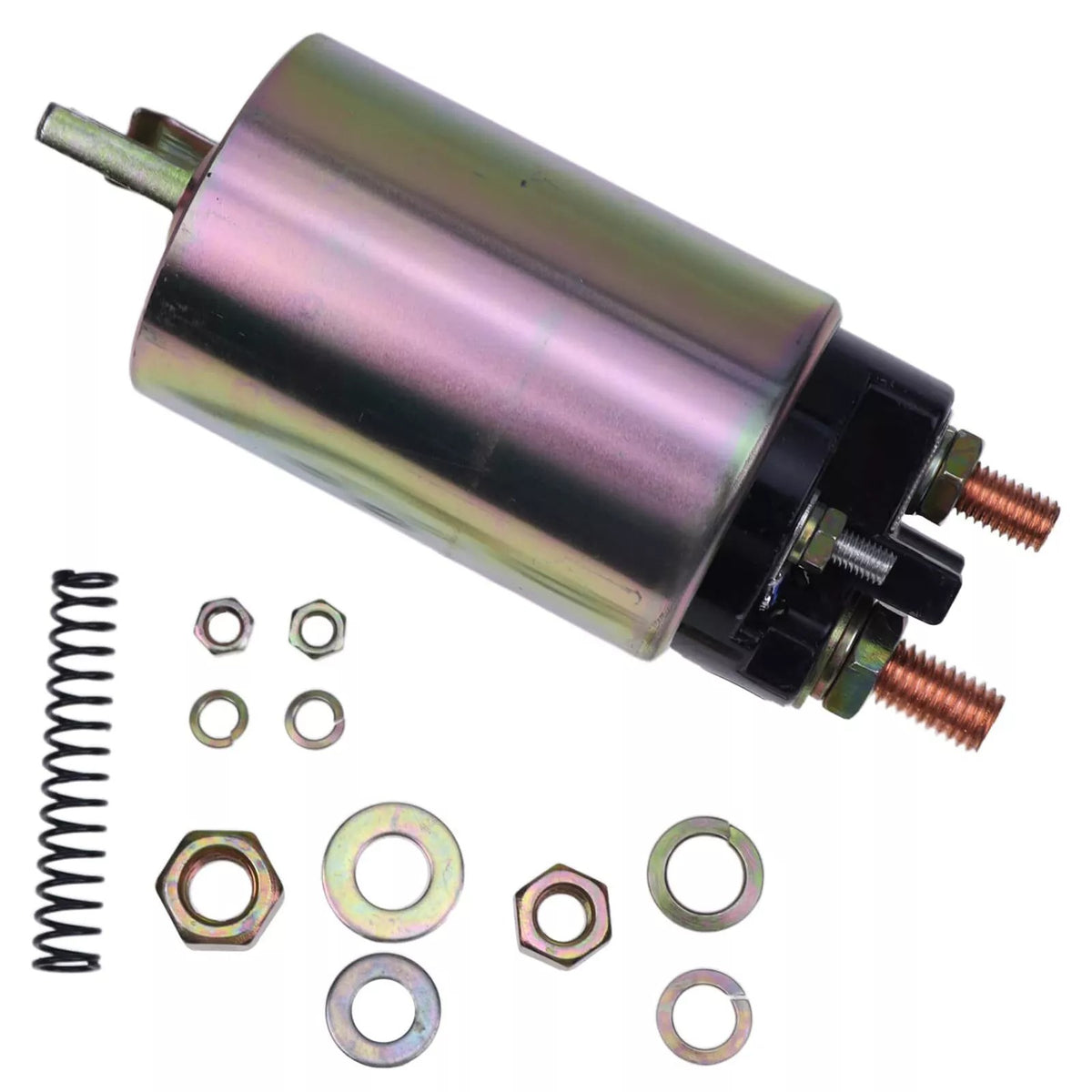 Starter Solenoid Valve 6680376 for Bobcat Loader 751 753 763 773 863 864 873 883 - KUDUPARTS