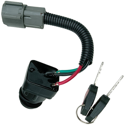 Interrupteur de démarrage avec clés 32771-31822 pour chargeuse-pelleteuse Kubota L39 L45 L47 L48 M59 M62