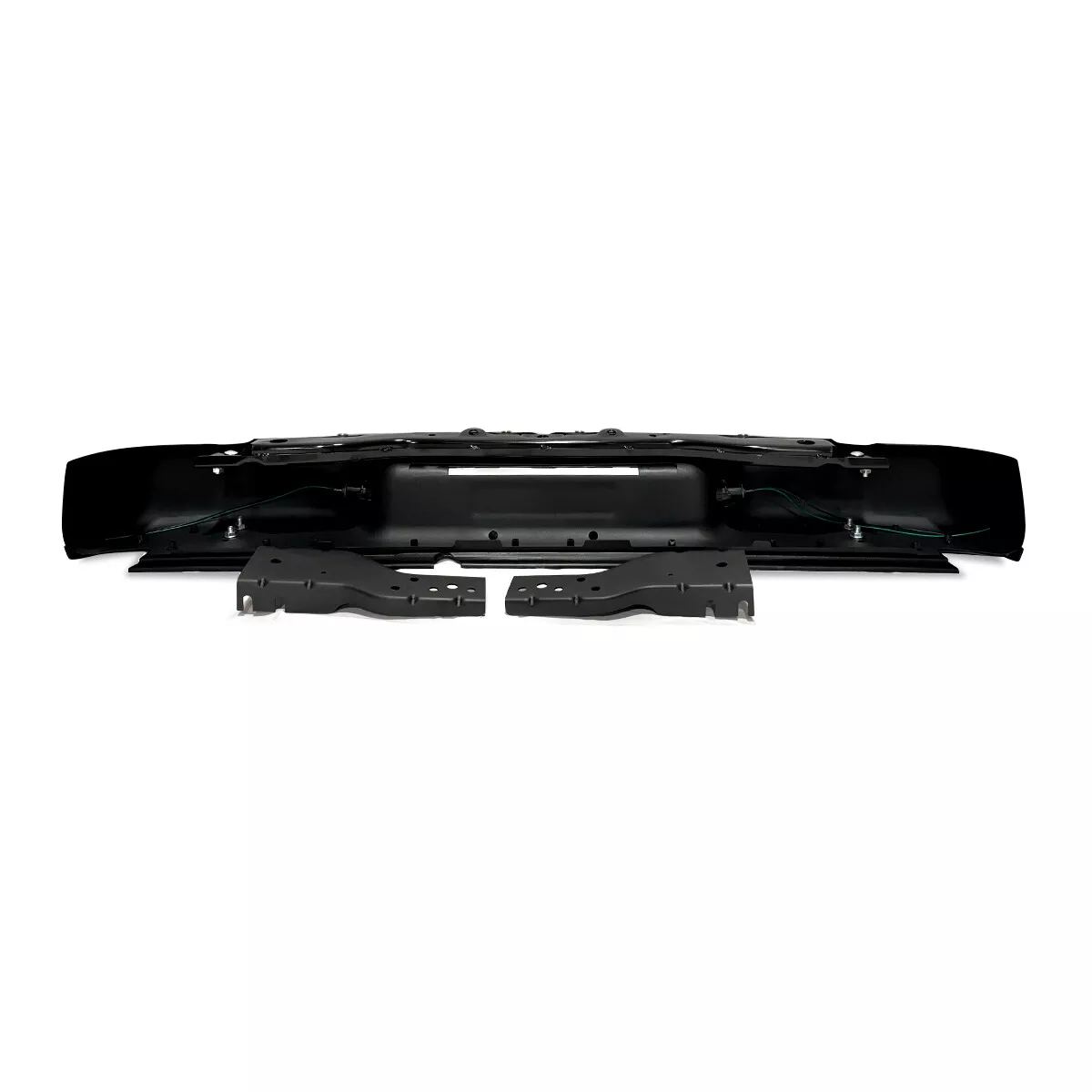 Steel Rear Bumper Assembly GM1101103 for Chevrolet S10 GMC Sonoma 1998-2004 - KUDUPARTS