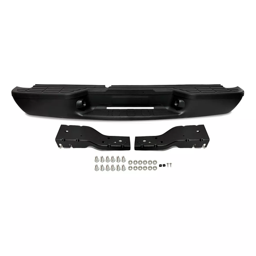 Steel Rear Bumper Assembly GM1101103 for Chevrolet S10 GMC Sonoma 1998-2004 - KUDUPARTS