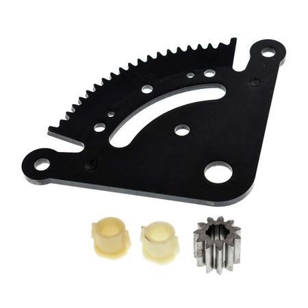 Steering Sector Plate Pinion Gear 1193976 7171554 717-1550A for Toro Tractor LX426 LX500 LX468 SL500 LX466 LX420 GT2100 - KUDUPARTS