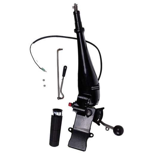 Steering Tiller Handle Assembly 697-W0084-00-4D for Yamaha Outboard 48HP 60HP E48MLHV E60MLHW E48MLHX E60MLHY - KUDUPARTS