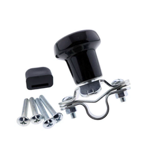 Pommeau de volant TY16020 WSV120B 5A6BU avec manchon en caoutchouc, compatible avec les tracteurs John Deere, Ford, Case, Woods Spinner et bien d'autres (taille ajustable).