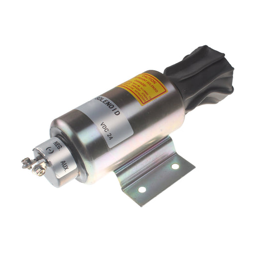 Stop Solenoid 04400-08801 0440008801 for Mitsubishi S12R Engine - KUDUPARTS