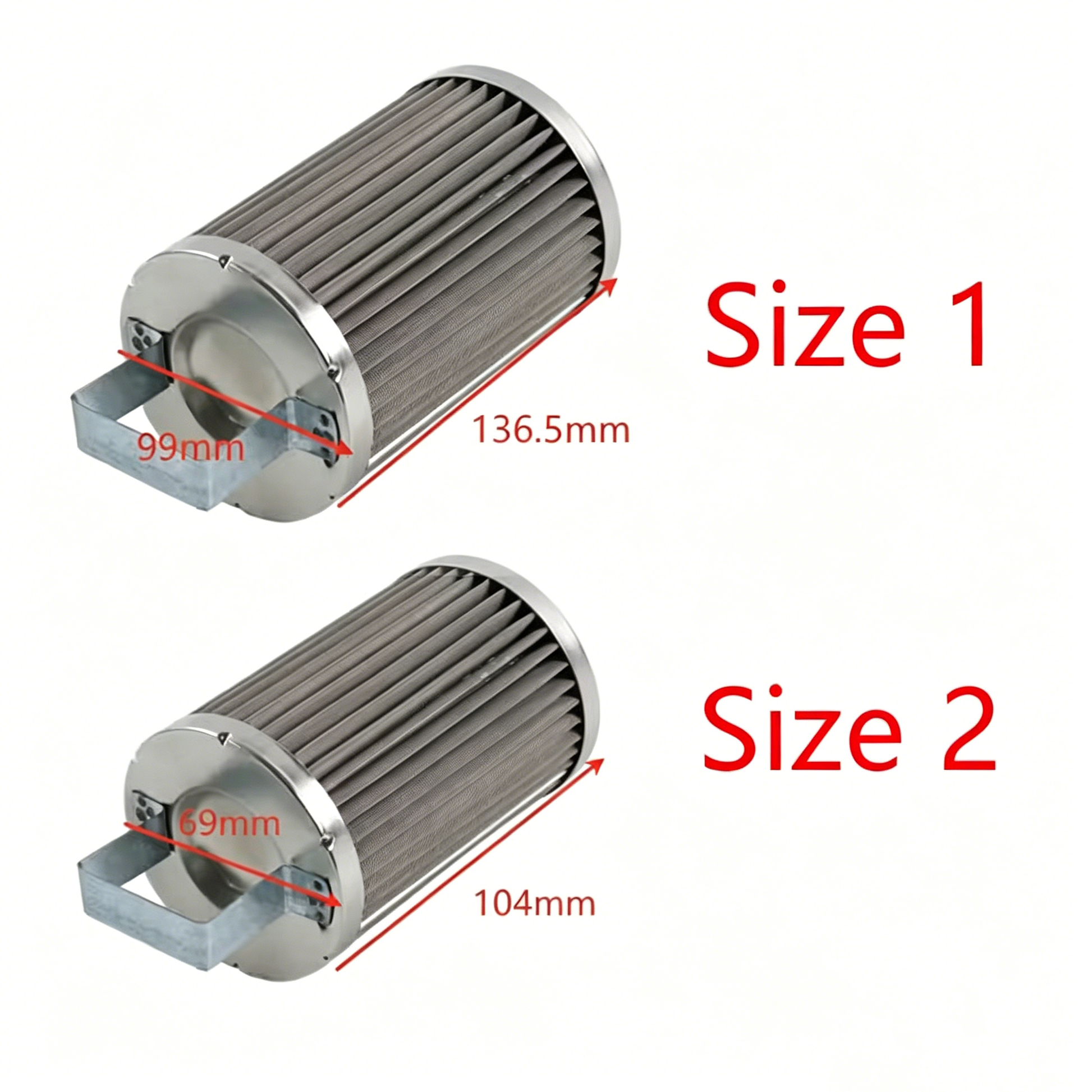 Suction Filter 4235021 for Isuzu Engine 3AB1 Hitachi Excavator EX50UR EX60UR - KUDUPARTS