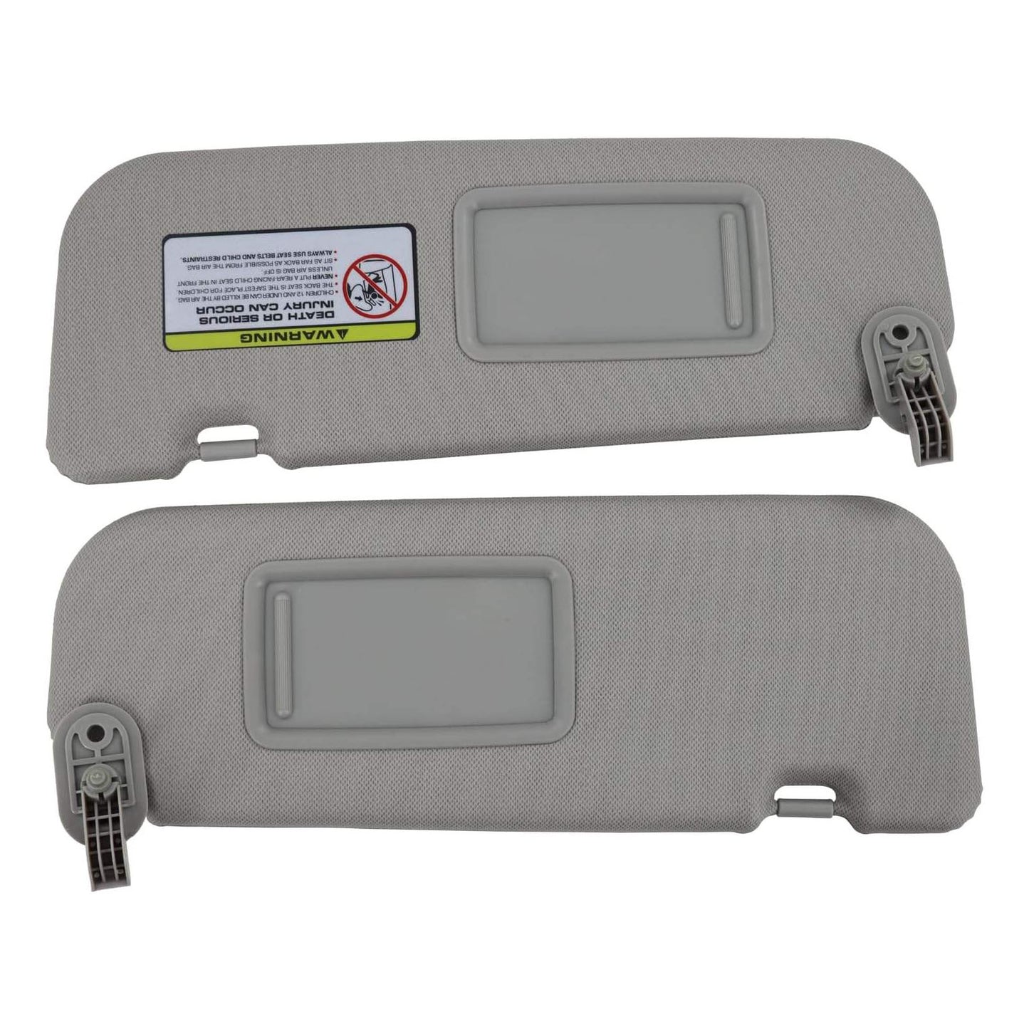 Ensemble de pare-soleil pour Hyundai Veloster (références 85220-2V140-TX et 85210-2V130-TX).