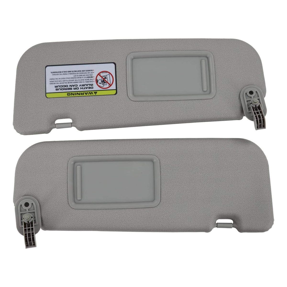 Sun Visor Set Sun Visor 85220-2V140-TX 85210-2V130-TX for Hyundai Veloster - KUDUPARTS