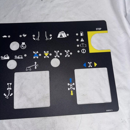 Autocollant de couvercle Super X Pcon 232978GT pour nacelle élévatrice Genie SX-180 SX-150