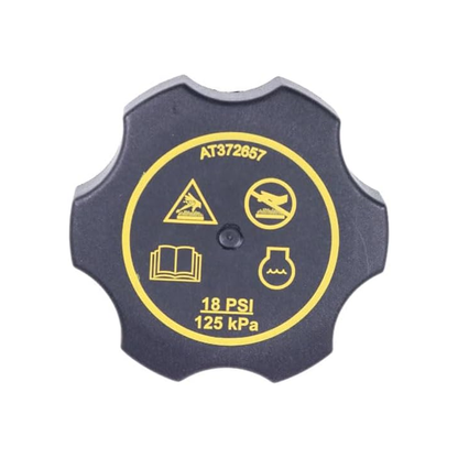 Surge Tank Filler Cap AT372657 for John Deere Engine 3029 4045 6068 6090 Motor Grader 620G 622G 670G 672G 870G 872G