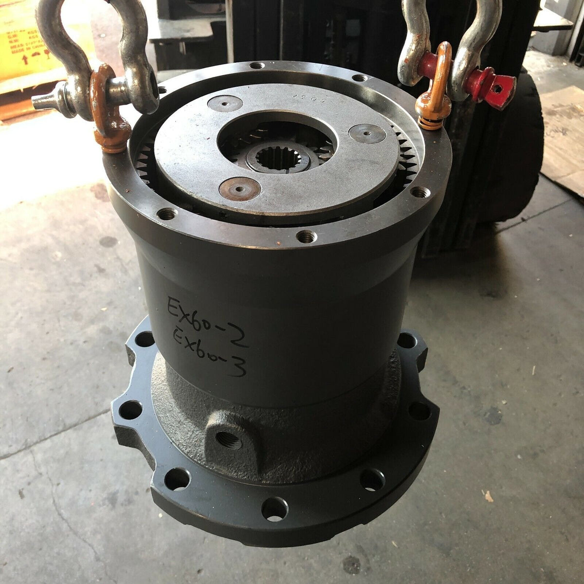 Swing Motor Gearbox 9118328 for Hitachi EX60-2 EX60-3 EX75UR Excavator - KUDUPARTS