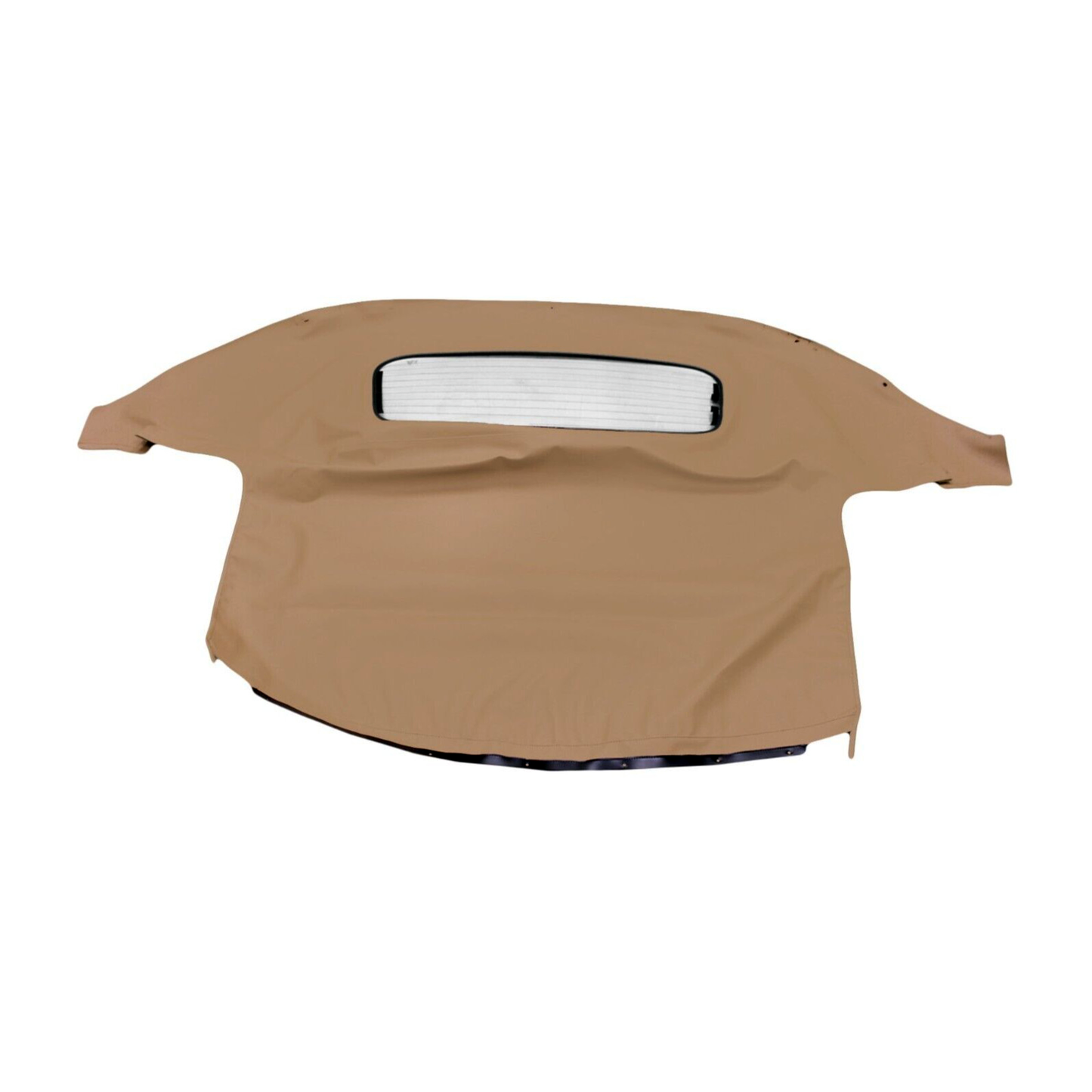 Capote souple beige décapotable avec lunette arrière chauffante homologuée DOT MW3088W3 pour Mazda Miata 1990-2005