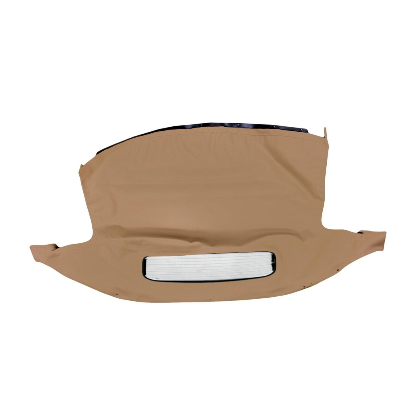 Capote souple beige décapotable avec lunette arrière chauffante homologuée DOT MW3088W3 pour Mazda Miata 1990-2005