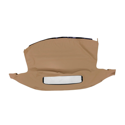 Capote souple beige décapotable avec lunette arrière chauffante homologuée DOT MW3088W3 pour Mazda Miata 1990-2005