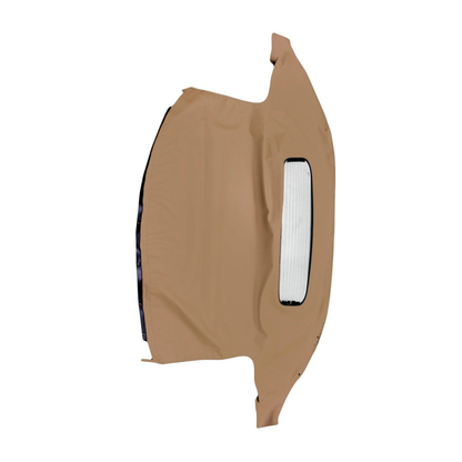 Capote souple beige décapotable avec lunette arrière chauffante homologuée DOT MW3088W3 pour Mazda Miata 1990-2005