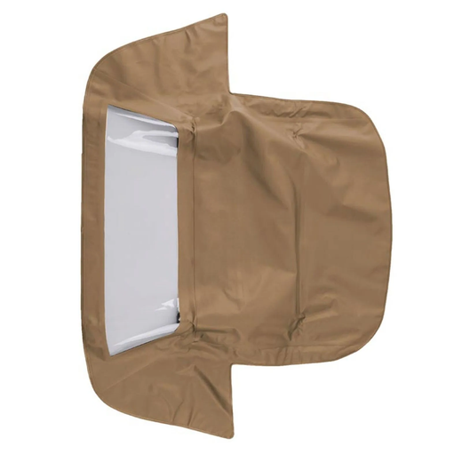Tan Convertible Soft Top With Plastic Window CHE5156165 CHE5412-04654-00 for Chevrolet Corvette - KUDUPARTS