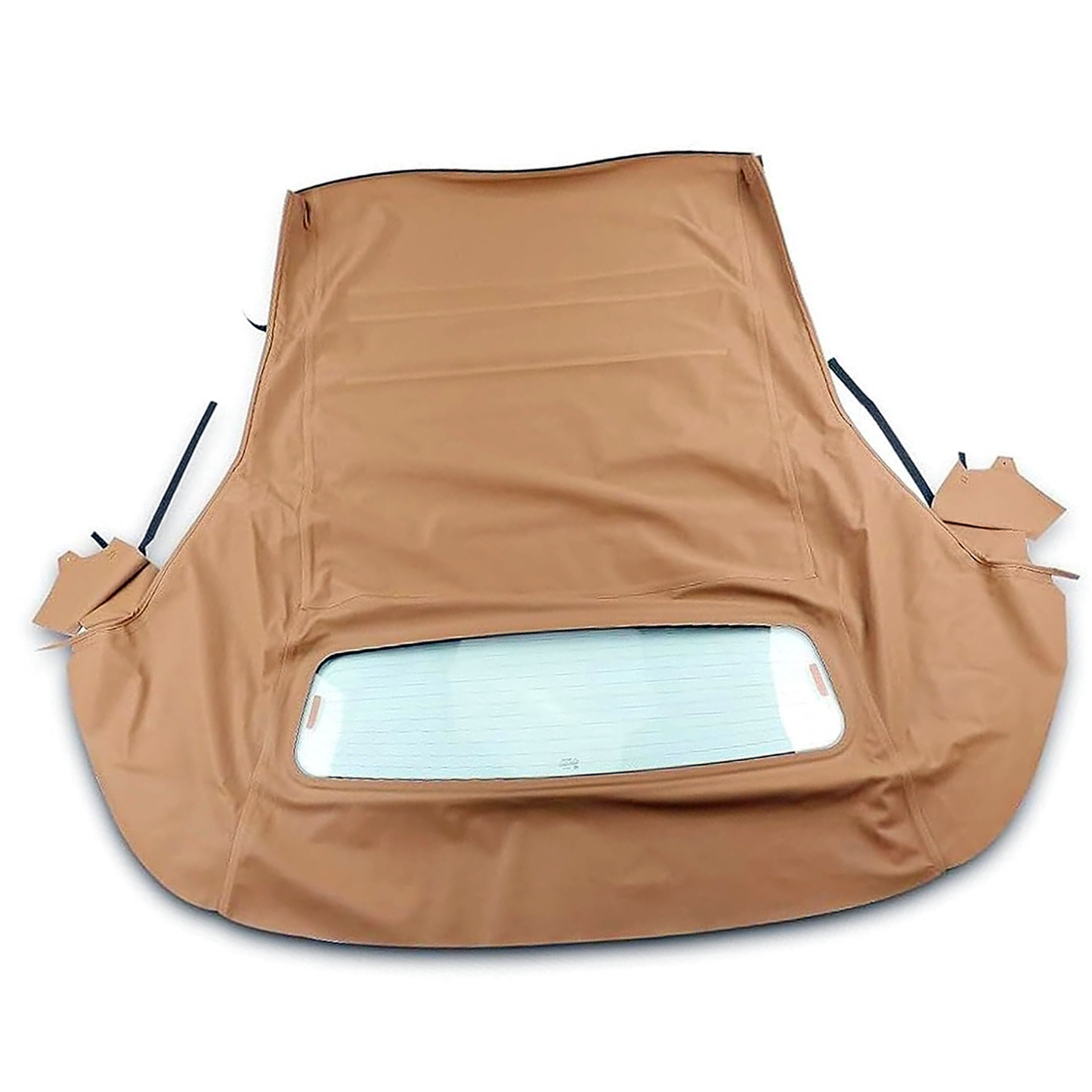 Capote souple beige décapotable avec lunette arrière en verre homologuée DOT FOR05-565 pour Ford Mustang 2005-2014