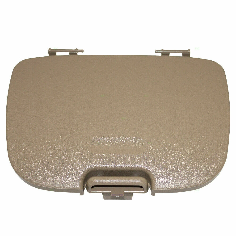 Cache de porte de garage avec console de pavillon beige 2C3Z-7811586-BAA pour camionnettes Ford F250, F350 et F450 Super Duty (2002-2004).