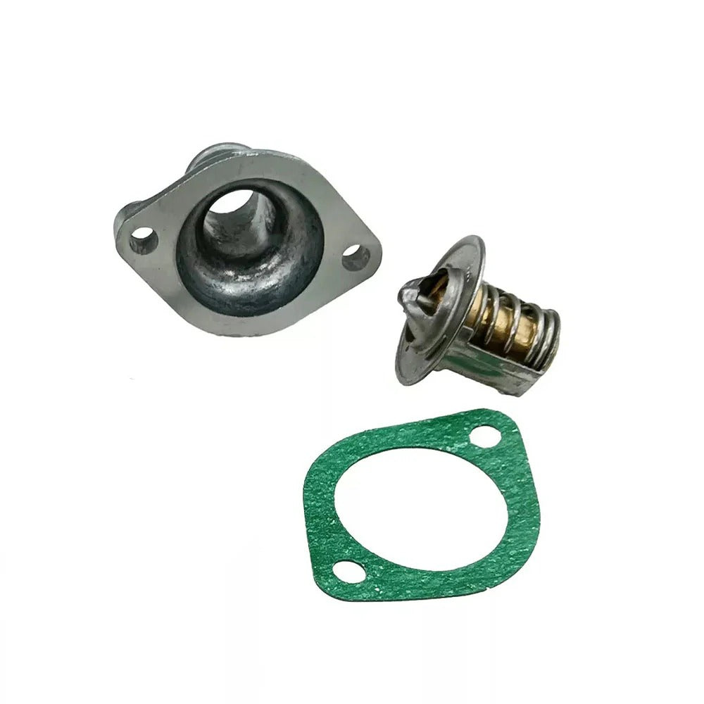 Thermostat 15531-73010 & Cover 15841-73260 & Complete Water Flange 16875-72704 With Gasket 15841-72923 for Kubota Engine Z482 D722