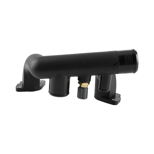 Thermostat Cover Water Outlet Pipe with Sensor 96JV8A504BD for Jaguar XK8 XJ8 Vanden Plas 1997-2003 - KUDUPARTS