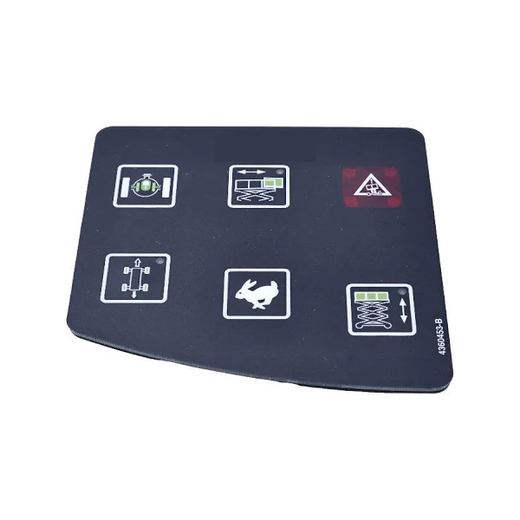 Touch Pad Overlay Decal 4360454 4360454-B for JLG Scissor Lift 1932E3 2033E3 1532E2 1932E2 2032E2 2632E2 2646E2 3246E2 1532E3 - KUDUPARTS