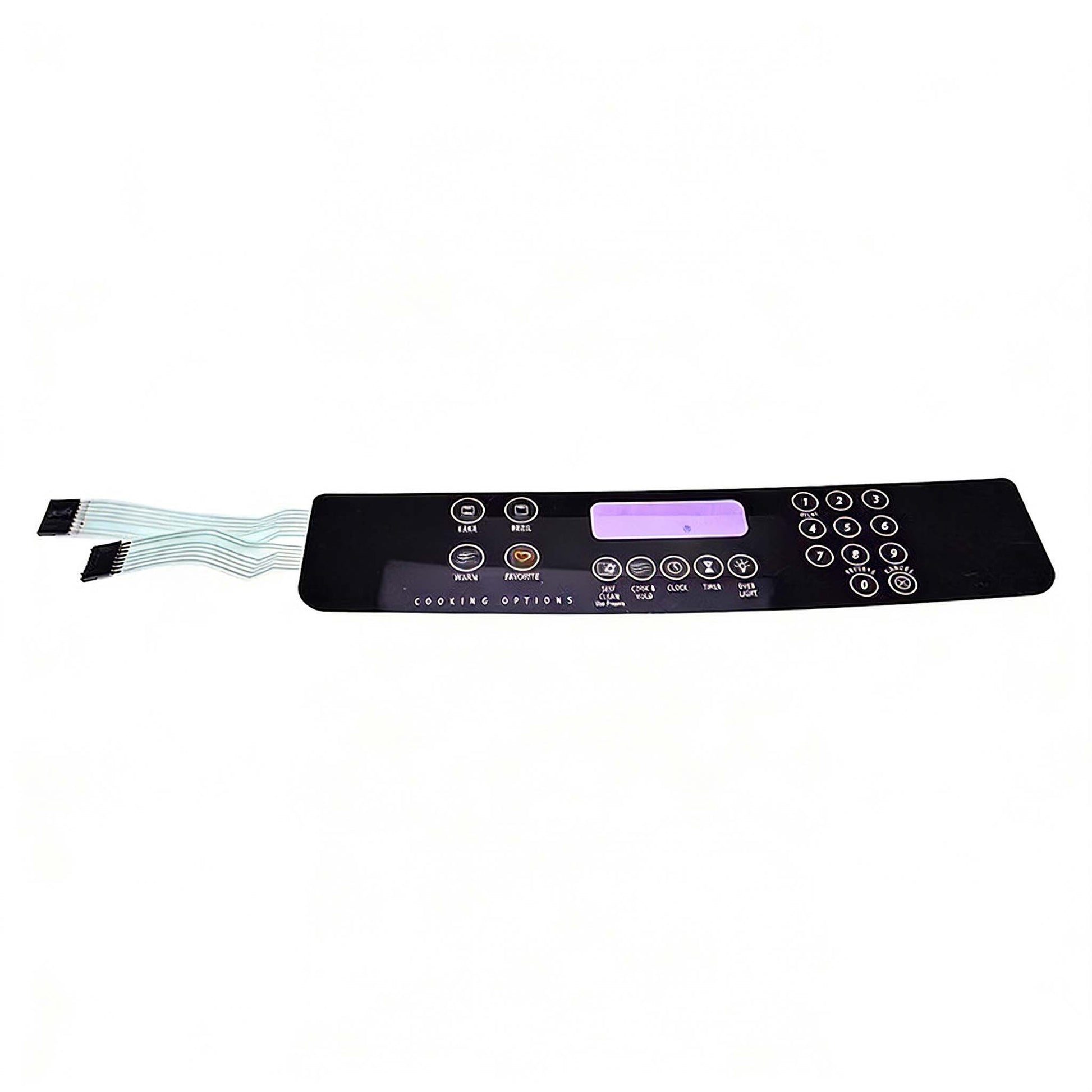 Touchpad Switch Membrane W10207928 for Whirlpool Range Oven PS2348088 AP6017095 - KUDUPARTS