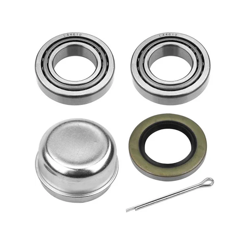 Trailer Hub Wheel Bearing Kit L44643 L44610 1" X 1"&1-1/16" for 2000 Lbs - KUDUPARTS