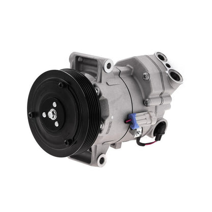 Compresor de aire acondicionado CVC de 12 V, paquete de 6, 126 mm, con embrague 68225206AB para Chrysler Pacifica (2017-2022) y Voyager (2020-2022)