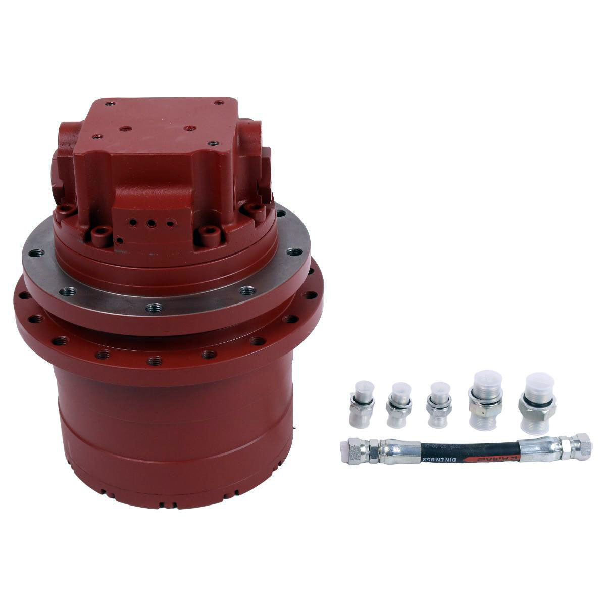 Caja de cambios con motor 47043512 para excavadora CASE CX28 CX31