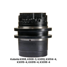 Boîte de vitesses de déplacement avec moteur RA02861290 pour excavatrice Kubota K008 K008-3 K012 K014-4
