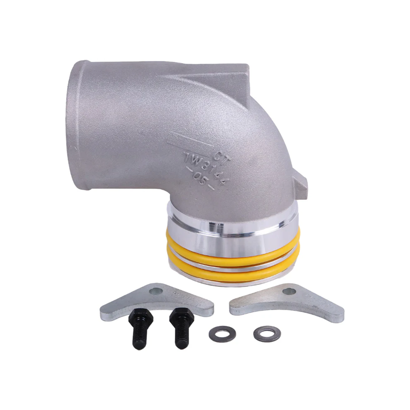 Turbocharger Intake Elbow 7W-3144 for Caterpillar CAT Engine C15 Track-Type Tractor D10N D10R - KUDUPARTS