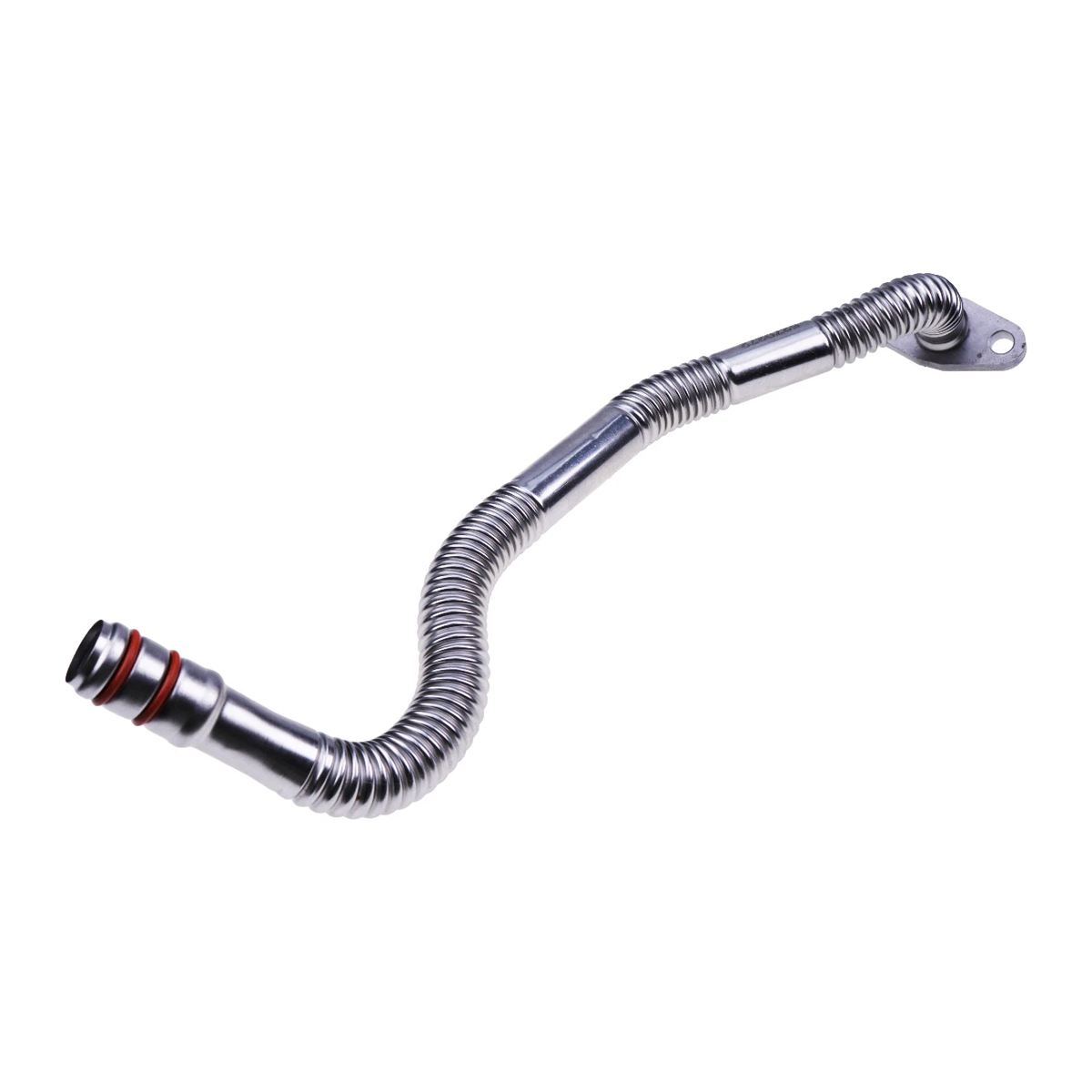 Turbocharger Oil Drain Connection 3999813 for Cummins Engine 6B5.9 ISC8.3 QSB4.5 Hyundai Loader HL730-7A HL730TM-9 - KUDUPARTS