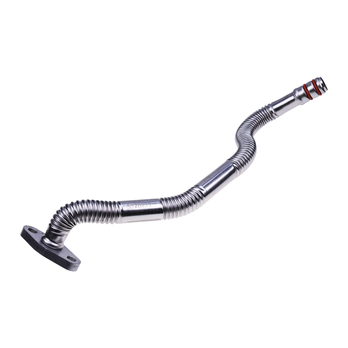 Turbocharger Oil Drain Connection 3999813 for Cummins Engine 6B5.9 ISC8.3 QSB4.5 Hyundai Loader HL730-7A HL730TM-9 - KUDUPARTS