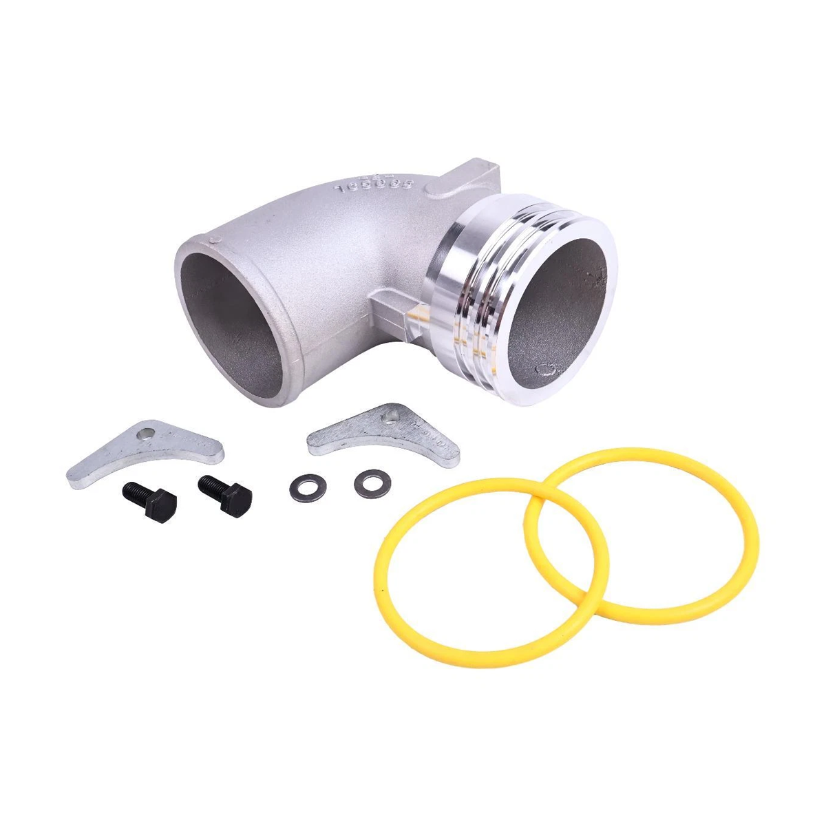 Turbocharger Outer Elbow 7C-5665 for Caterpillar CAT C13 C15 C16 3406 Engine 735 740 385B 824C 824G 825C 826C - KUDUPARTS