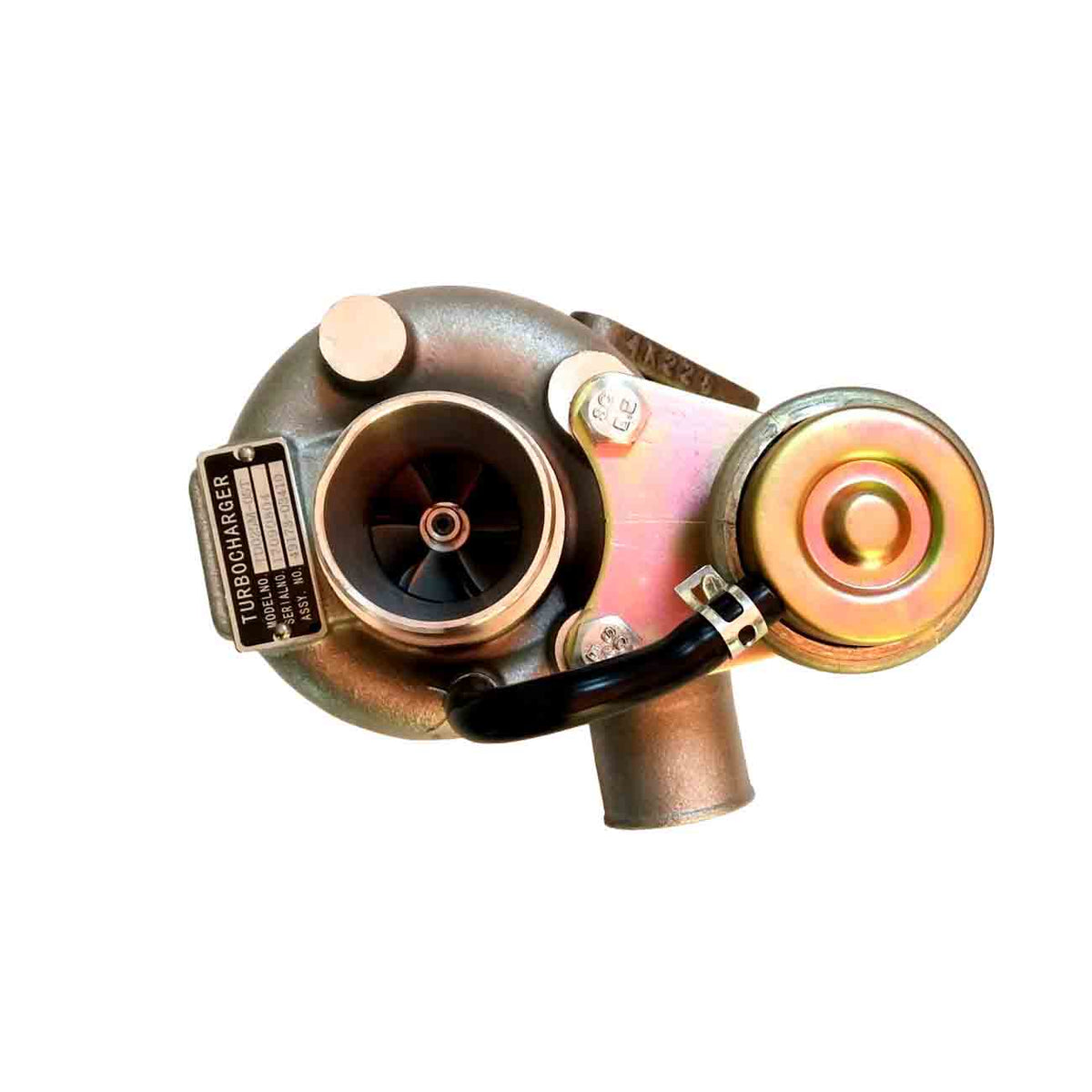 Turbocompresseur Turbo 49173-03410 49173-03400 49173-03420 49173-03430 49173-03440 1E038-17012 TD025M-05T TD025M-05T-3.3 Compatible avec Kubota D1105T D1105-T D1105-T-E Moteur 3B V1505T 1,5L