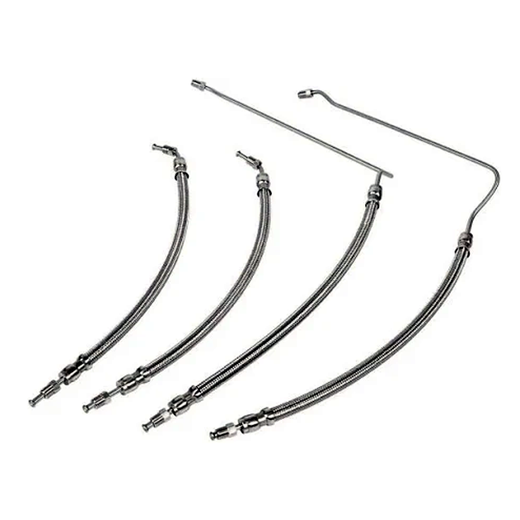 Upgraded Trim Tilt Hydraulic Ram Cylinder Hose Kit 32-864588 32-864589 32-99904Q for Mercruiser Alpha One Gen Two 1 2 I II - KUDUPARTS