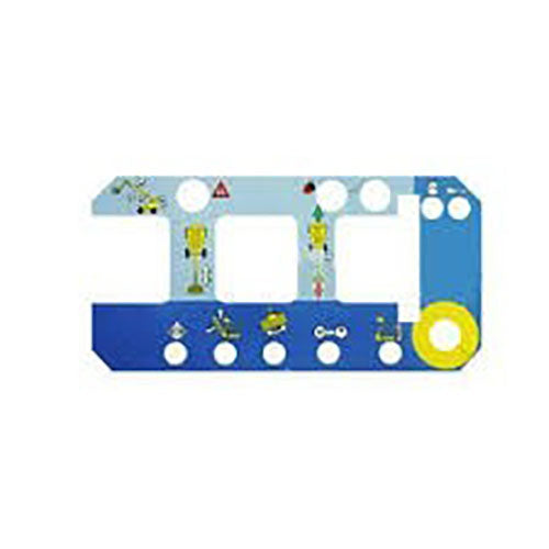 Autocollant 307P217570 pour boîtier de commande supérieur pour nacelles élévatrices Haulotte H21TX HB62 H23TPX HB68J H25TPX HB76J