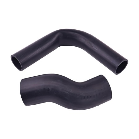 Upper Lower Radiator Hose Kit D124950 D124951 for CASE Skid Steer Loader 1840 1845C - KUDUPARTS