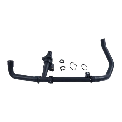 Upper Radiator Hose with Thermostat Assembly C2S43430 for Jaguar X-Type 2002-2008 2.0L 3.0L - KUDUPARTS