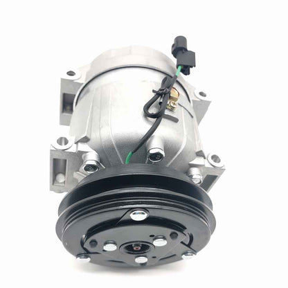 Compresseur de climatisation V5 11Q6-90040 pour chargeuse sur pneus CASE 1221E