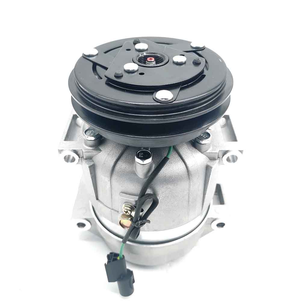 Compresseur de climatisation V5 11Q6-90040 pour chargeuse sur pneus CASE 1221E