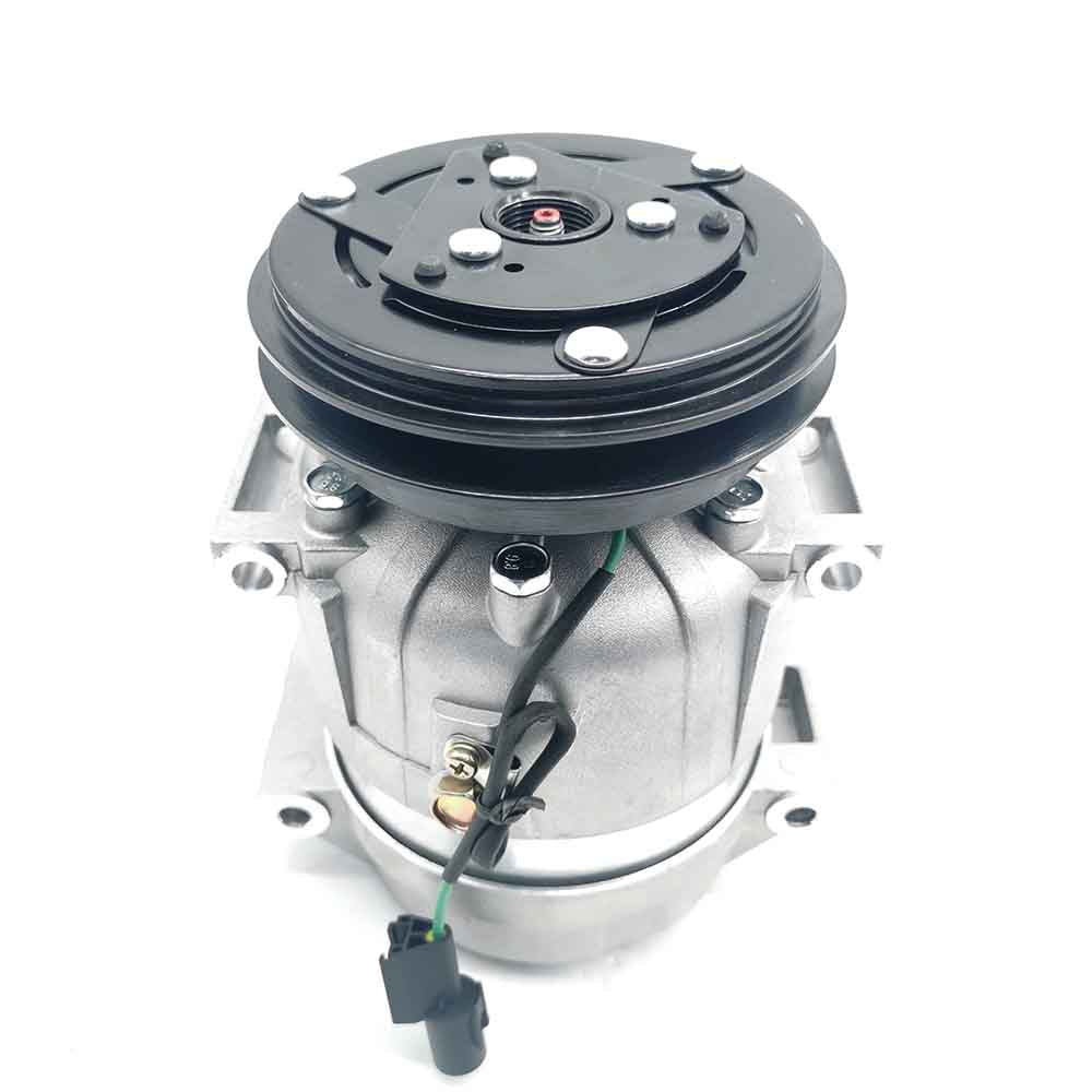 Compresseur de climatisation V5 11Q6-90040 pour chargeuse sur pneus CASE 1221E