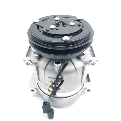 Compresseur de climatisation V5 11Q6-90040 pour chargeuse sur pneus CASE 1221E