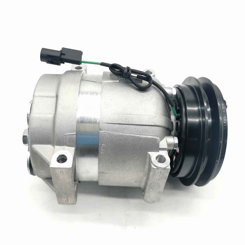 Compresseur de climatisation V5 11Q6-90040 pour chargeuse sur pneus CASE 1221E