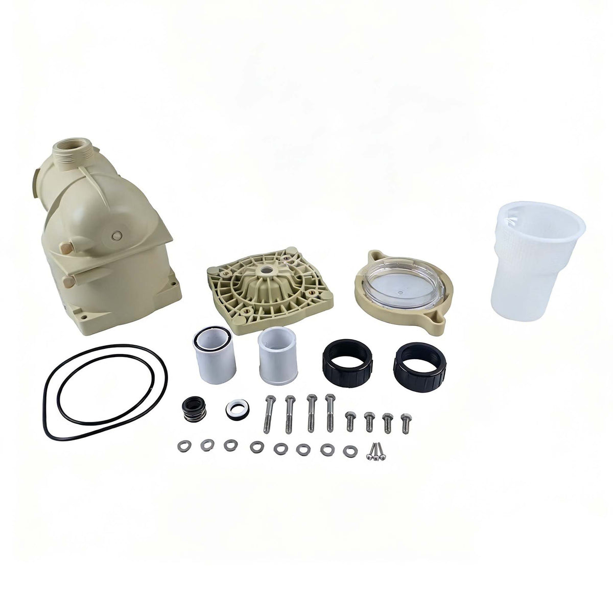 Volute Housing 350089 for Pentair SuperFlo VS VST Inground Pool and Spa Pump EC-342001 EC-342002 EC-348190 - KUDUPARTS