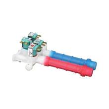 Électrovanne d'arrivée d'eau pour lave-linge 134637810 compatible avec les modèles Electrolux, Frigidaire, FAFS4272LW0, FAFS4473LW0, FAFS4272LA0 et Kenmore (41741100000 et 41741101000).