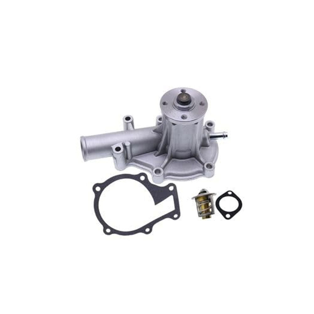 Water Pump 16251-73032 & Thermostat With Gasket 15531-73014 for Kubota Engine D1005 D1105 D1305 D905 V1305 V1505 - KUDUPARTS
