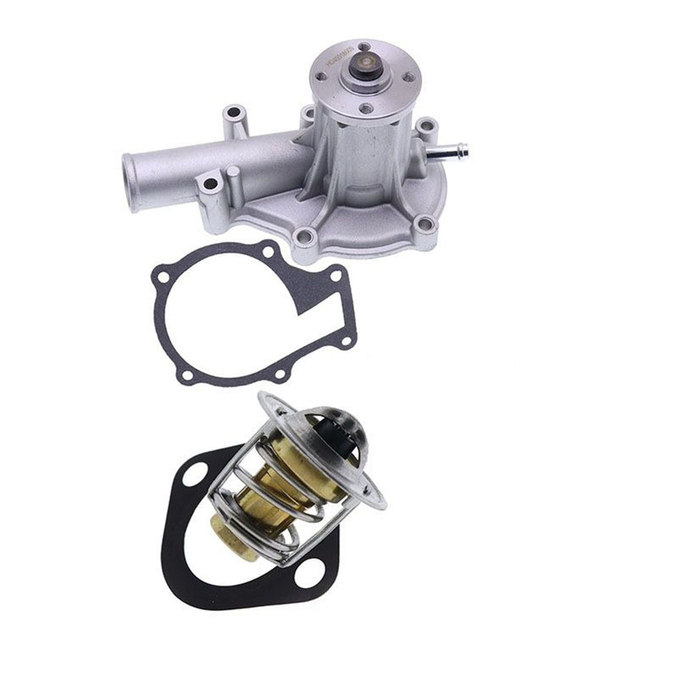 Water Pump 16251-73032 & Thermostat With Gasket 15531-73014 for Kubota Engine D1005 D1105 D1305 D905 V1305 V1505