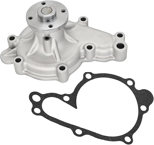 Water Pump 7008449 With Gasket 7008451 for Kubota Engine V3307DI Bobcat Loader S630 S650 T630 T650 - KUDUPARTS