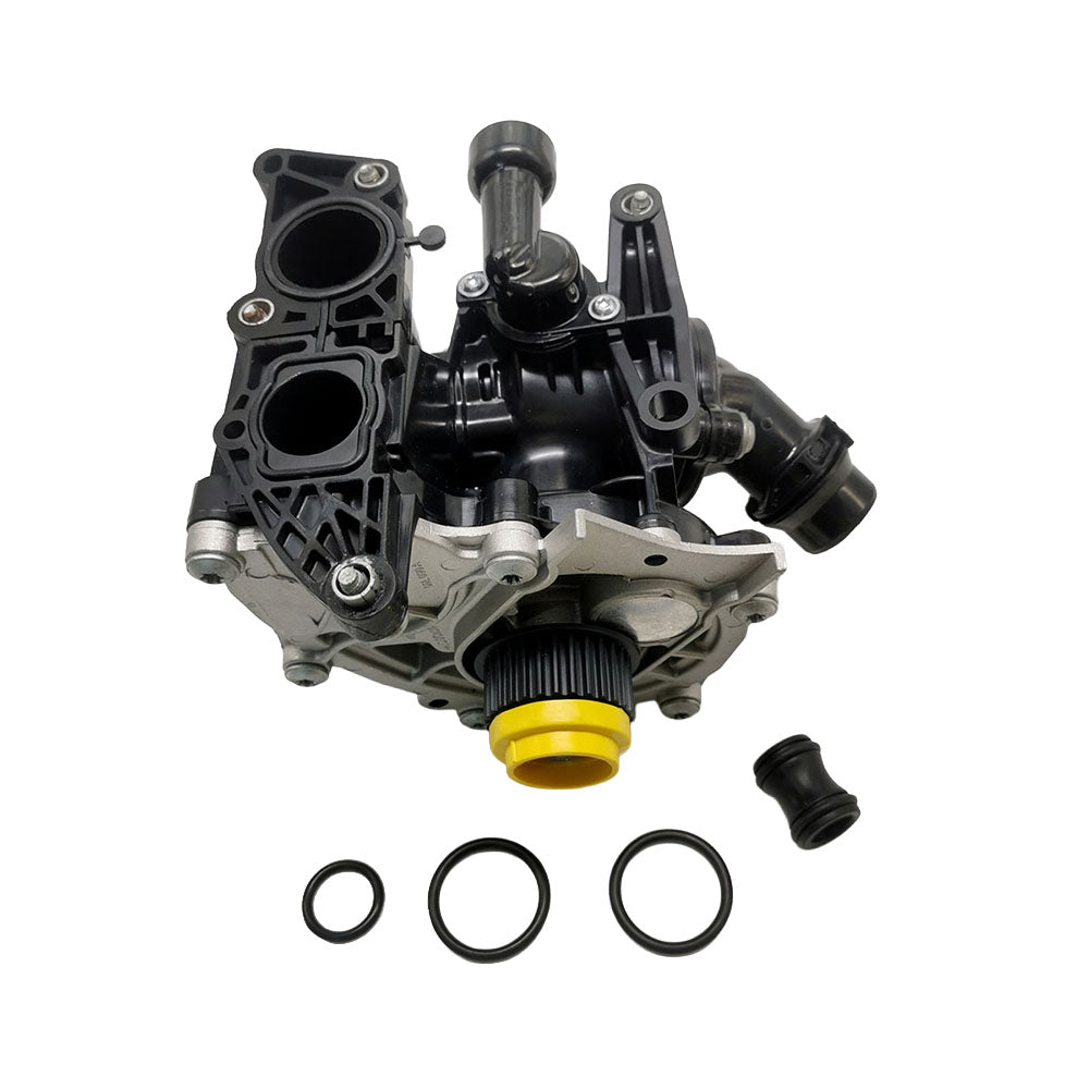 Water Pump Thermostat Assembly 06K121111P for Volkswagen Beetle Passat Jetta 1.8L 2.0L 2.5L 2014-2016