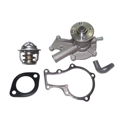 Water Pump with Return Hose Thermostat for Kubota Engine D722 D902 Z482 Lawn Tractor G1700 G1800 G1800-S G6200H